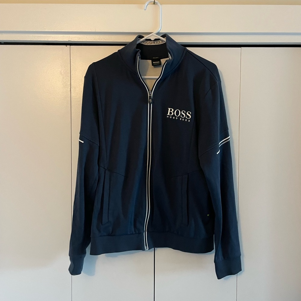 Hugo Boss green label tour issue golf track jacket size medium